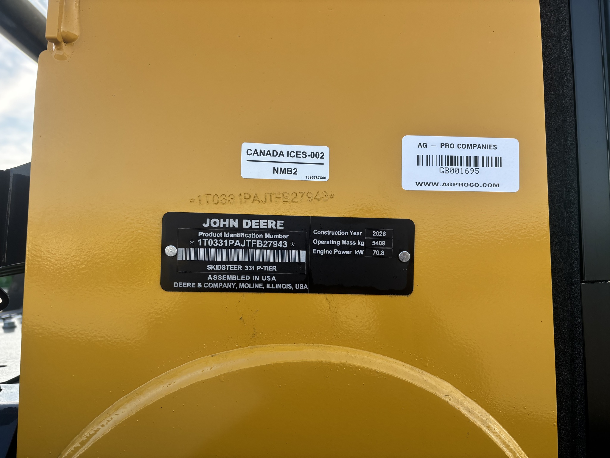 2026 John Deere 331 P Image 5