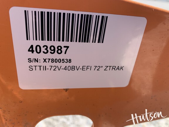 Photo of 2024 Scag STTII-72V-40BV-EFI