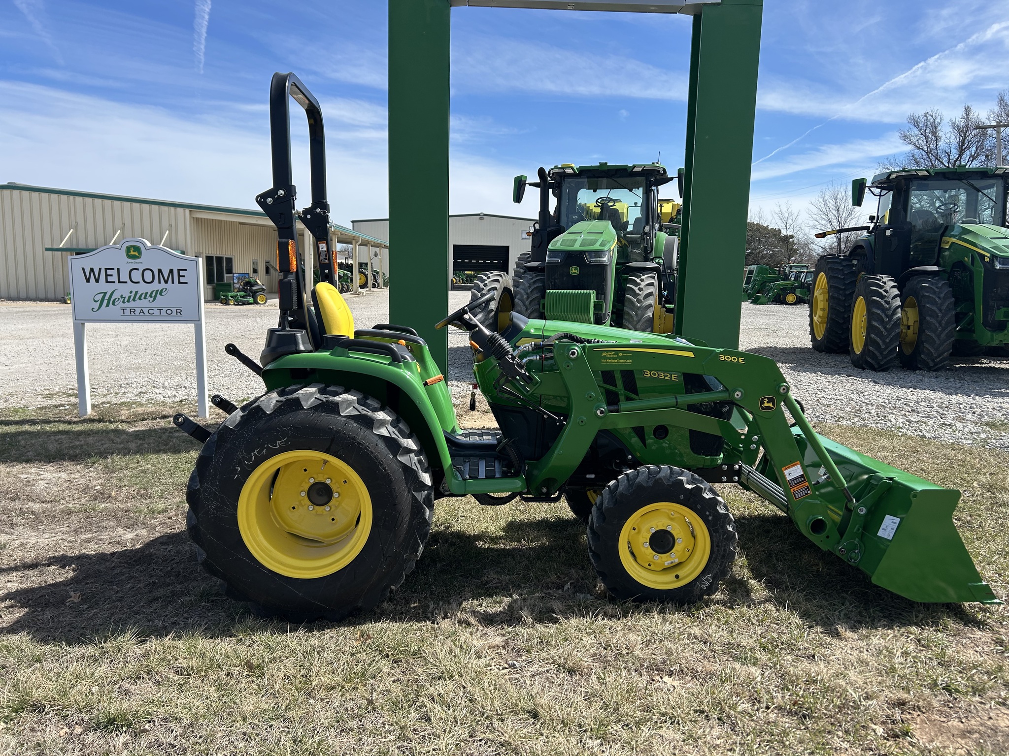  2025 John Deere 3032E at Heritage Tractor in Seneca, KS