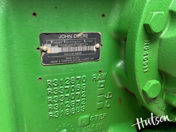 Photo of 2016 John Deere 8320R