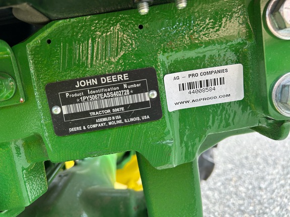 2025 John Deere 5067E-10
