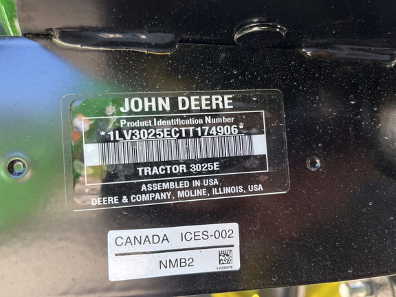 2026 John Deere 3025E