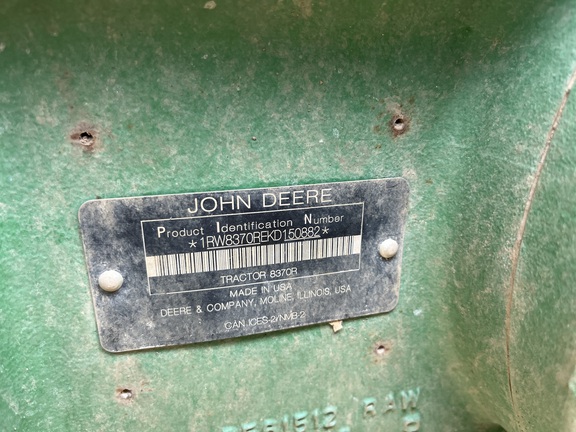 2020 John Deere 8370R - Photo48