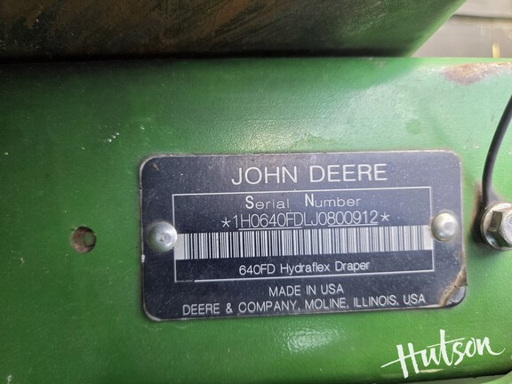 Photo of 2018 John Deere 640FD