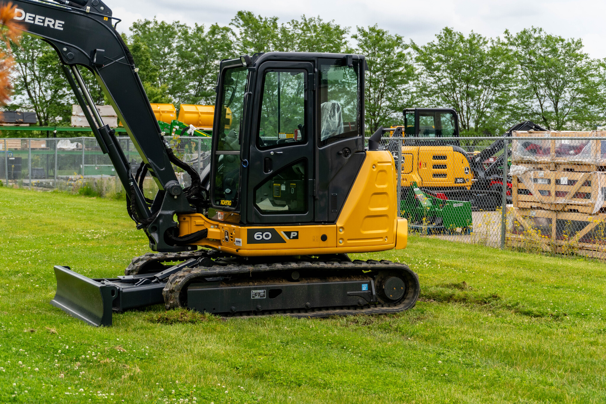 New In-Stock 2024 John Deere 60 P Compact Excavators at Koenig Equipment in Franklin, IN - PhotoXL6
