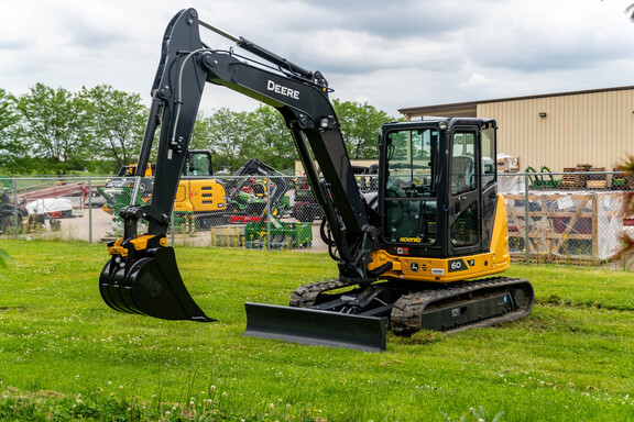 New In-Stock 2024 John Deere 60 P Compact Excavators at Koenig Equipment in Franklin, IN - Photo3