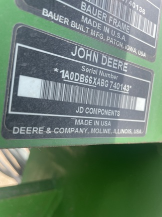 2011 John Deere DB66 - Photo2