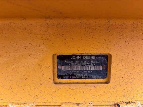 2015 John Deere 850K