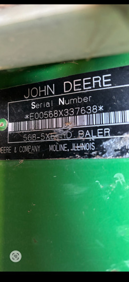Photo of 2007 John Deere 568
