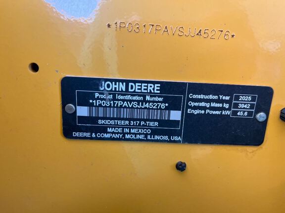 2025 John Deere 317P