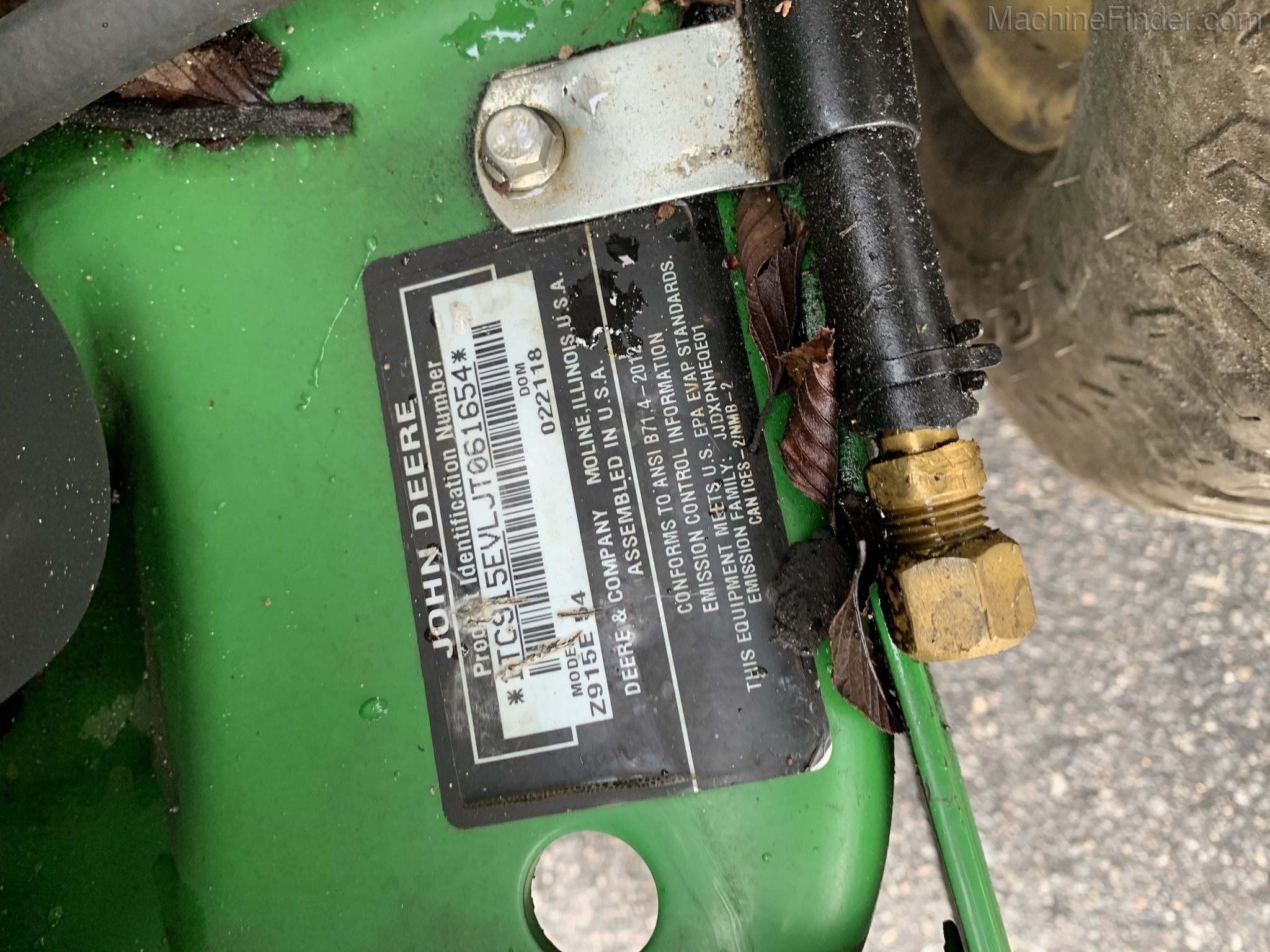 2018 John Deere z915e Image 7