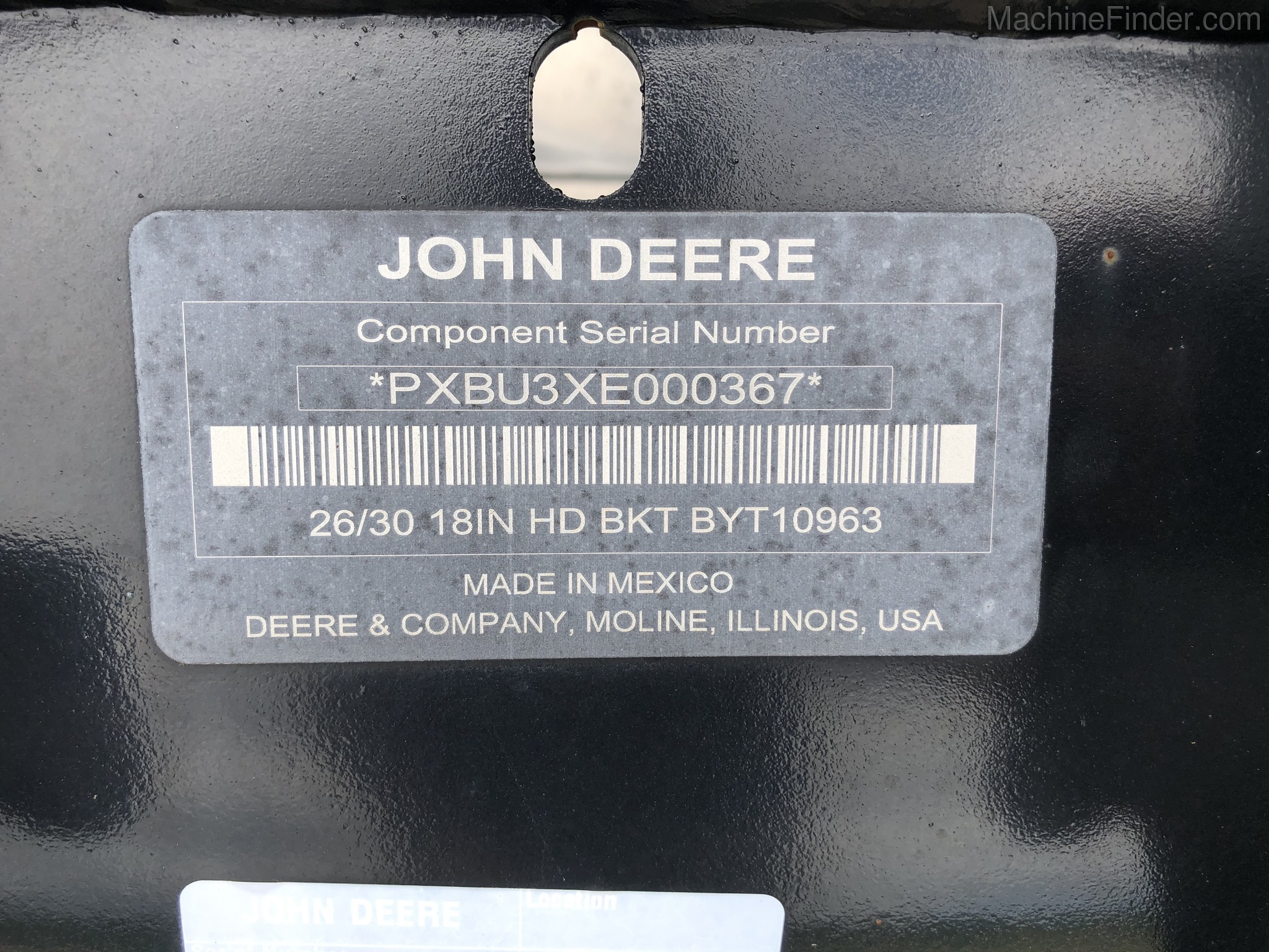 2020 John Deere BYT10963 Image 2