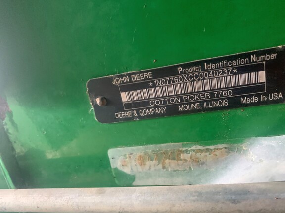 2012 John Deere 7760 Photo 3