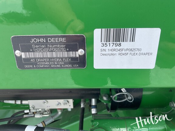 Photo of 2023 John Deere RD45F