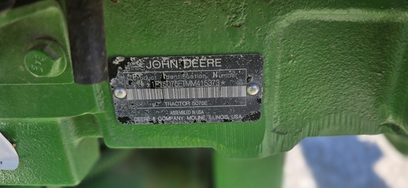 2021 John Deere 5075E