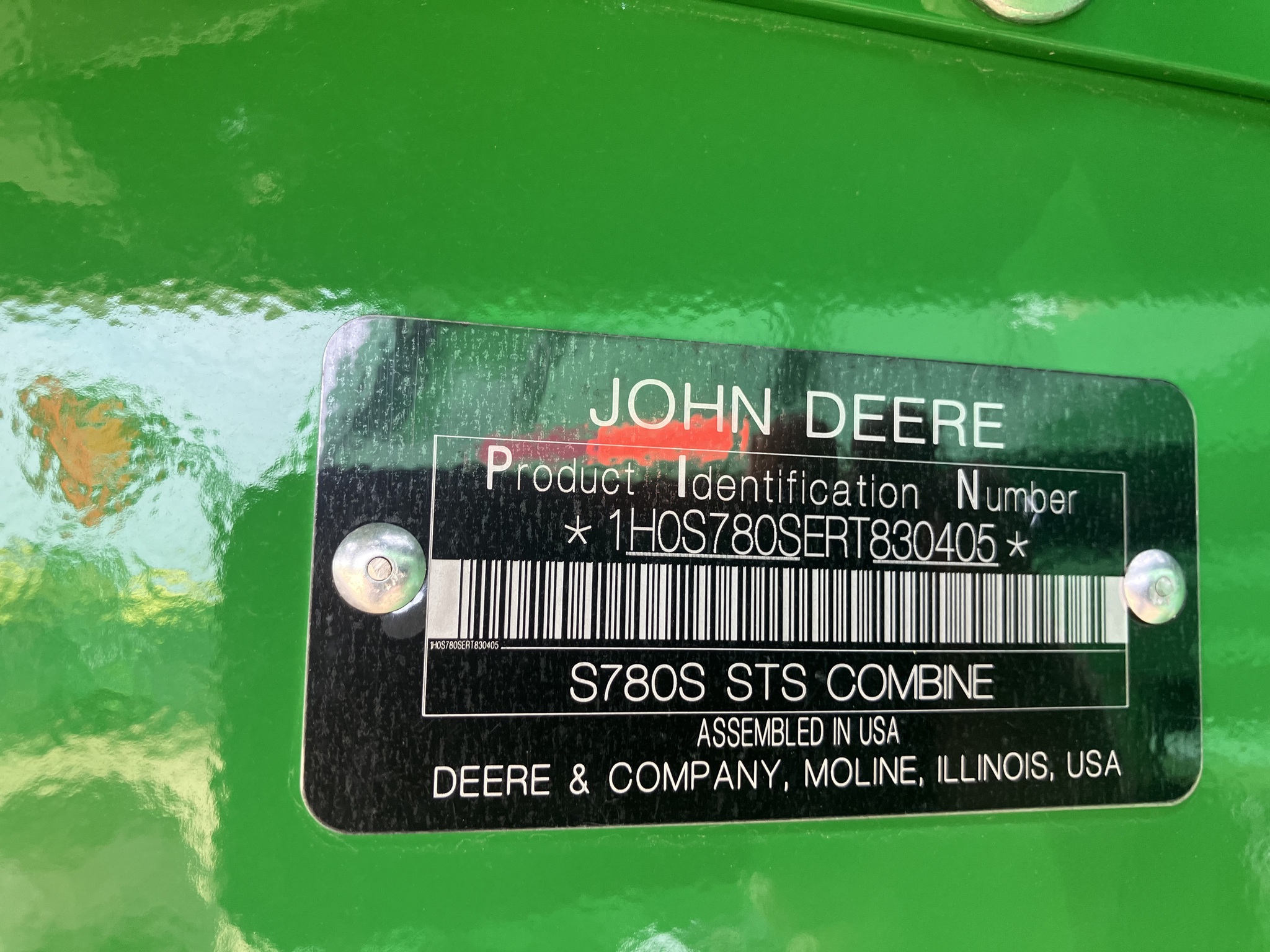 2024 John Deere S780 Image 22