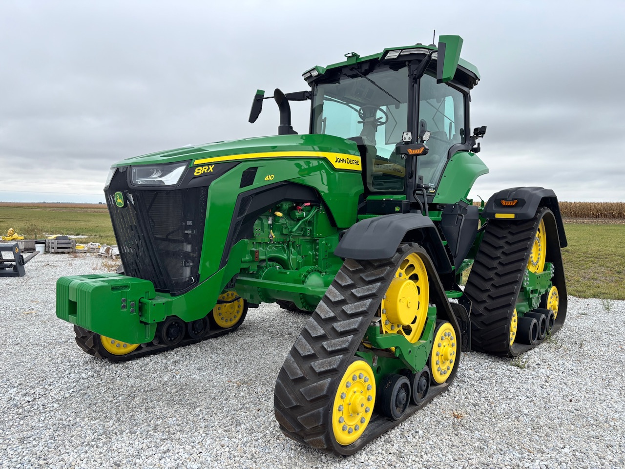 2023 John Deere 8RX 410 at Heritage Tractor in Macomb, IL