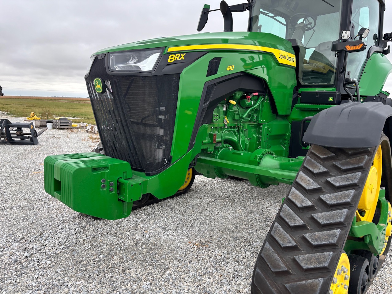  2023 John Deere 8RX 410 at Heritage Tractor in Macomb, IL
