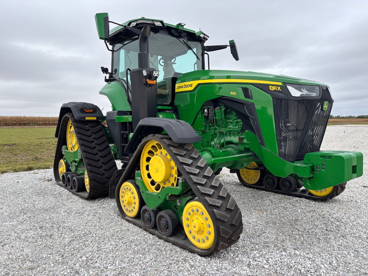  2023 John Deere 8RX 410 at Heritage Tractor in Macomb, IL