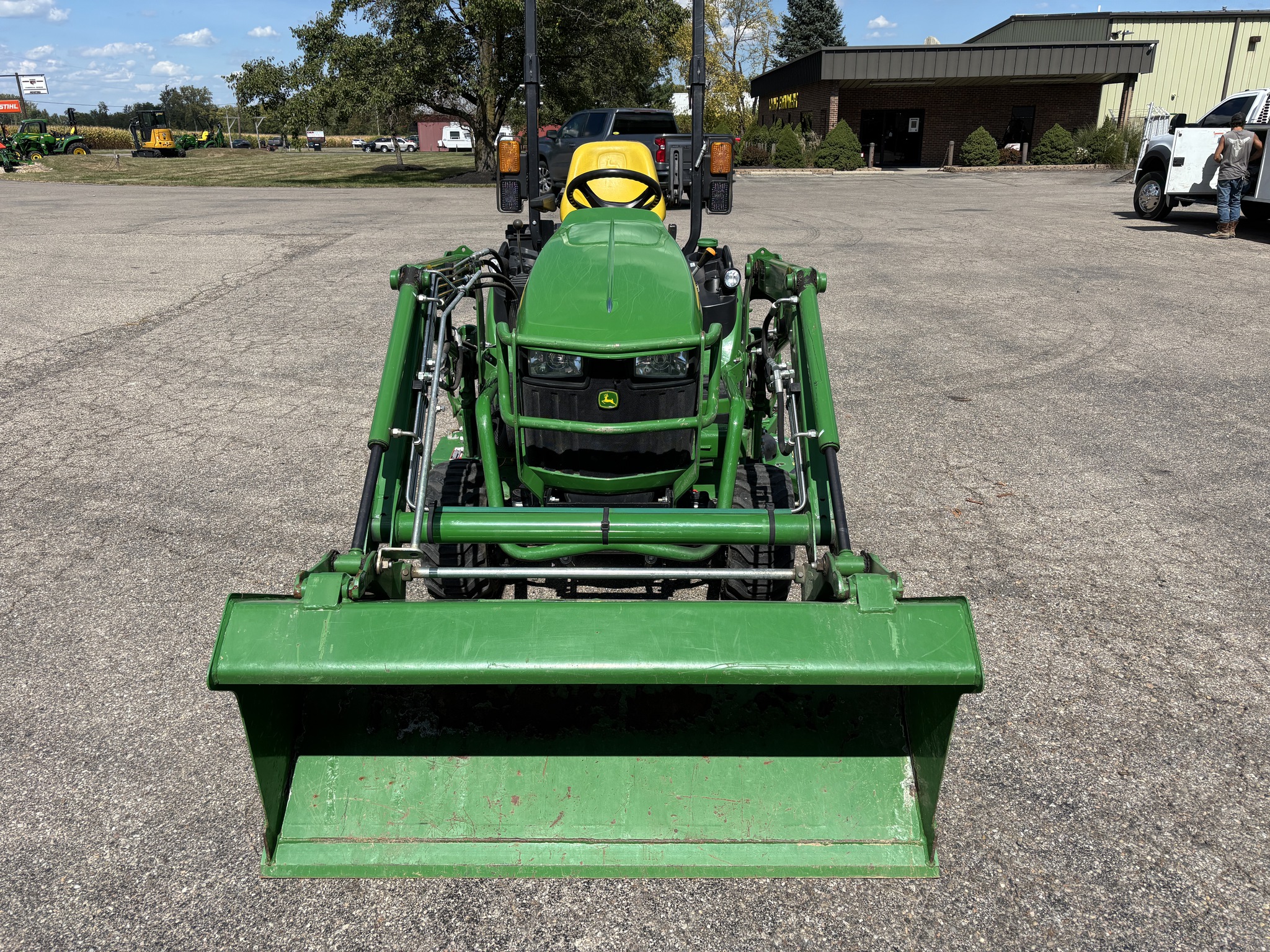 Used 2017 John Deere 1025R Compact Utility Tractors at Koenig Equipment in Germantown, OH - PhotoXL1