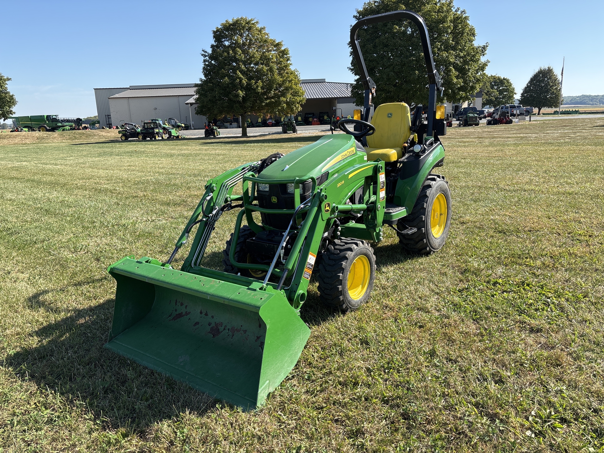 Used 2023 John Deere 2025R Compact Utility Tractors at Koenig Equipment in Urbana, OH - PhotoXL1