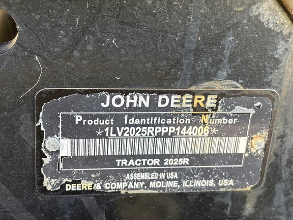 Used 2023 John Deere 2025R Compact Utility Tractors at Koenig Equipment in Urbana, OH - Photo17