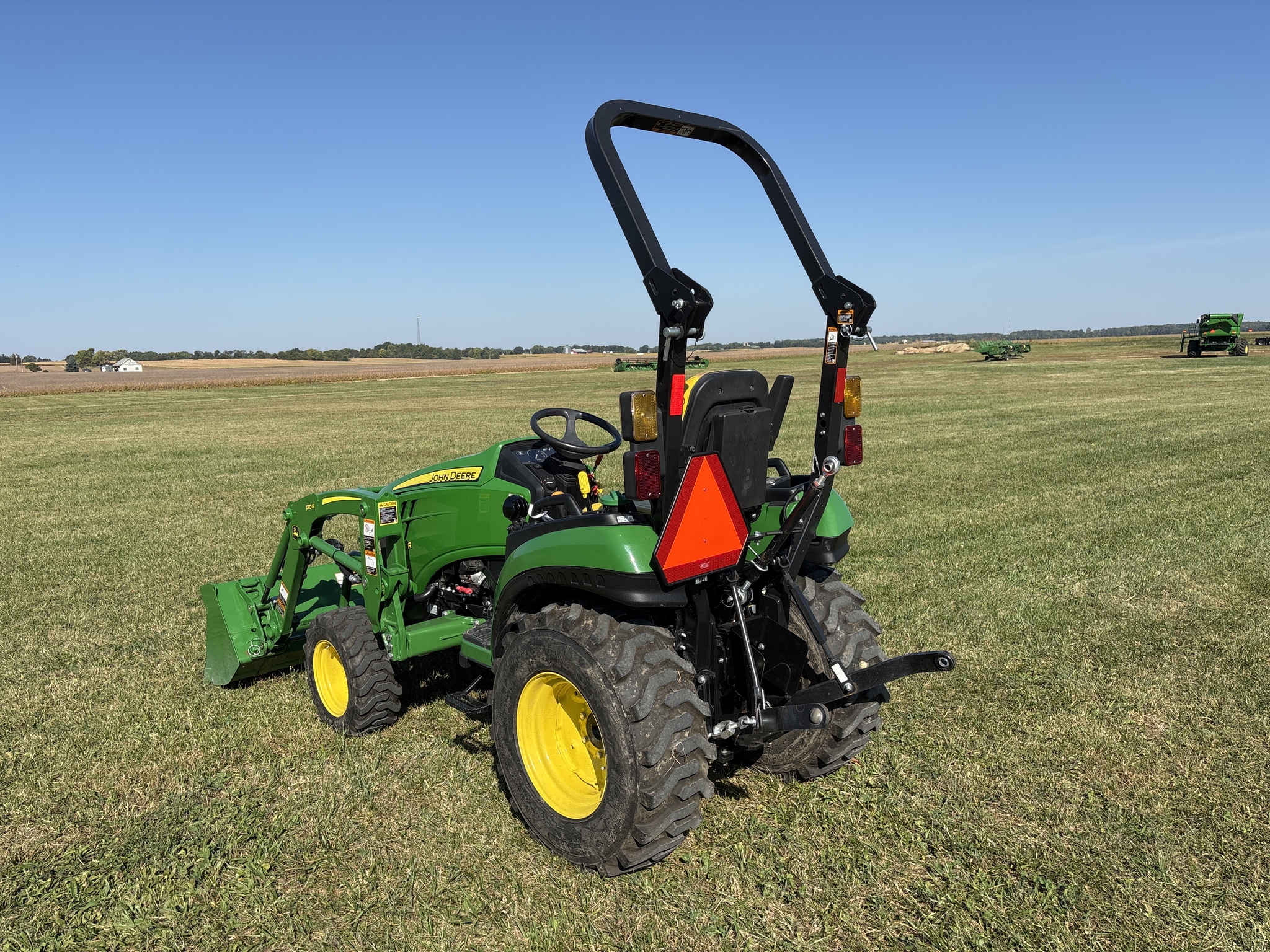 Used 2023 John Deere 2025R Compact Utility Tractors at Koenig Equipment in Urbana, OH - PhotoXL7