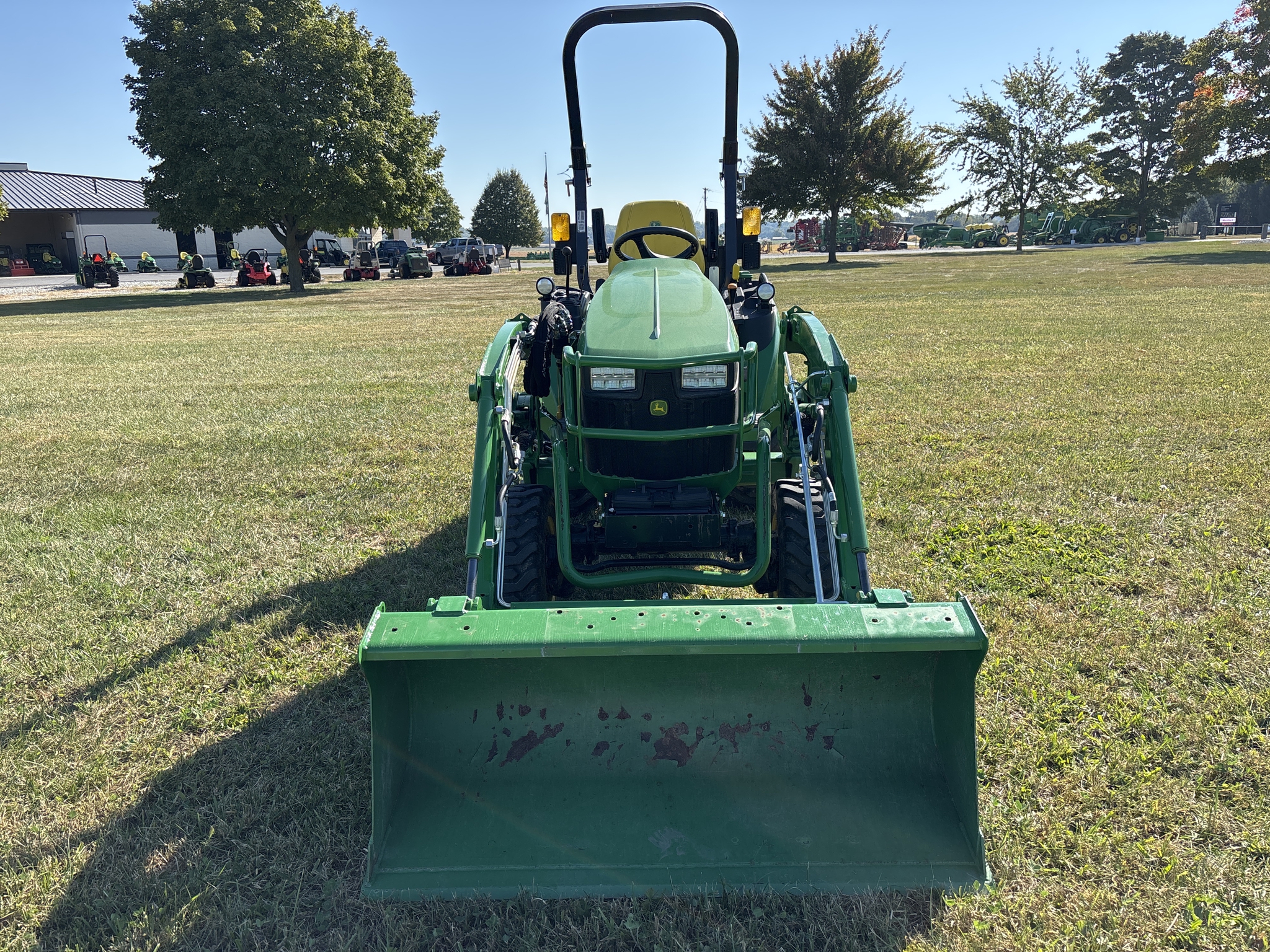 Used 2023 John Deere 2025R Compact Utility Tractors at Koenig Equipment in Urbana, OH - PhotoXL2