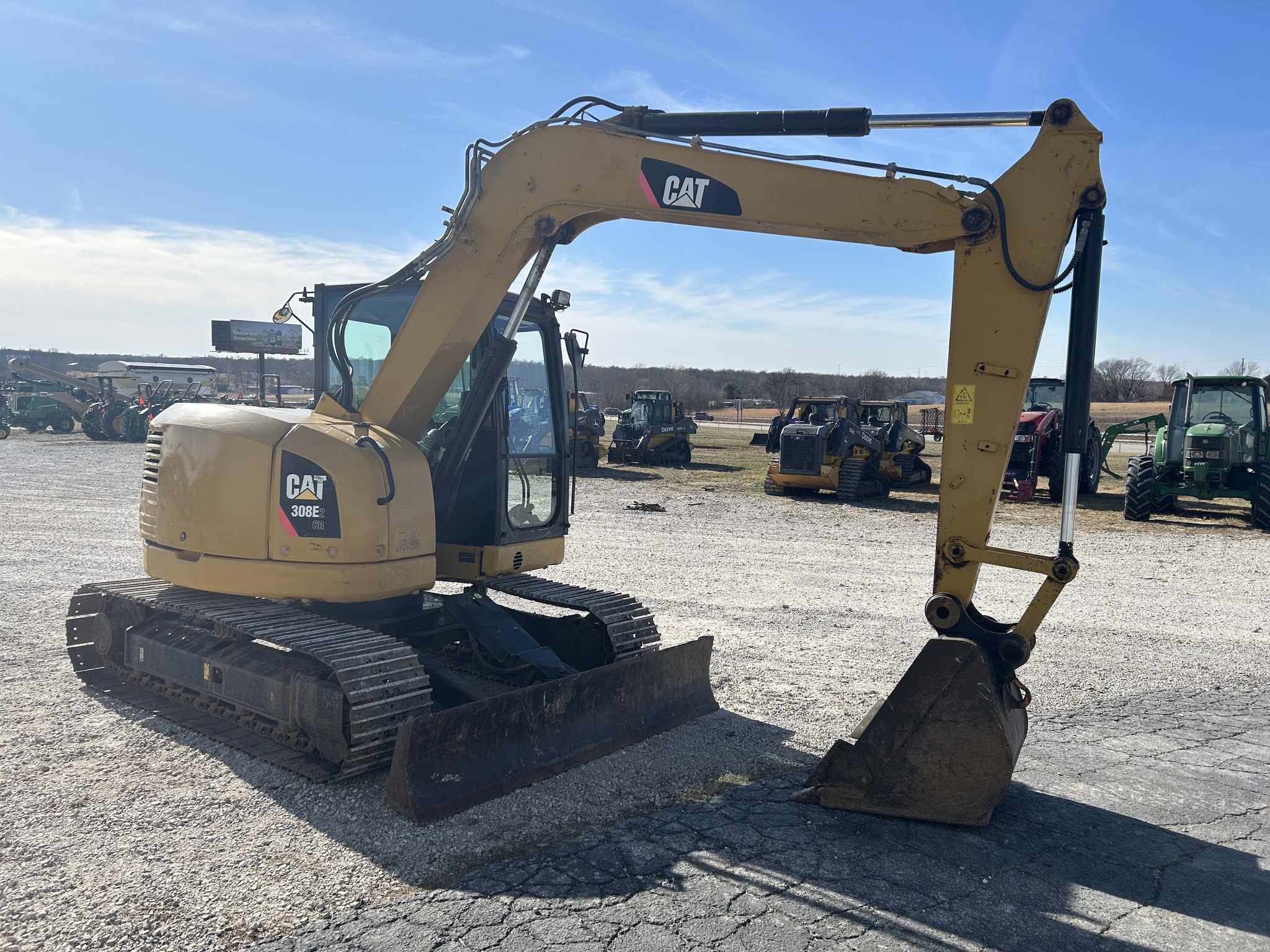  2016 Caterpillar 308E2 CR at Heritage Tractor in Joplin, MO