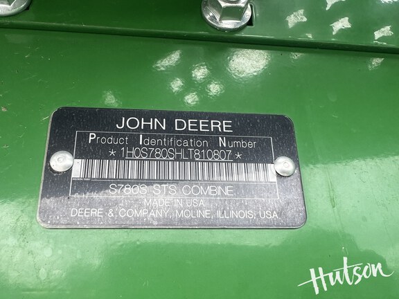 Photo of 2020 John Deere S780