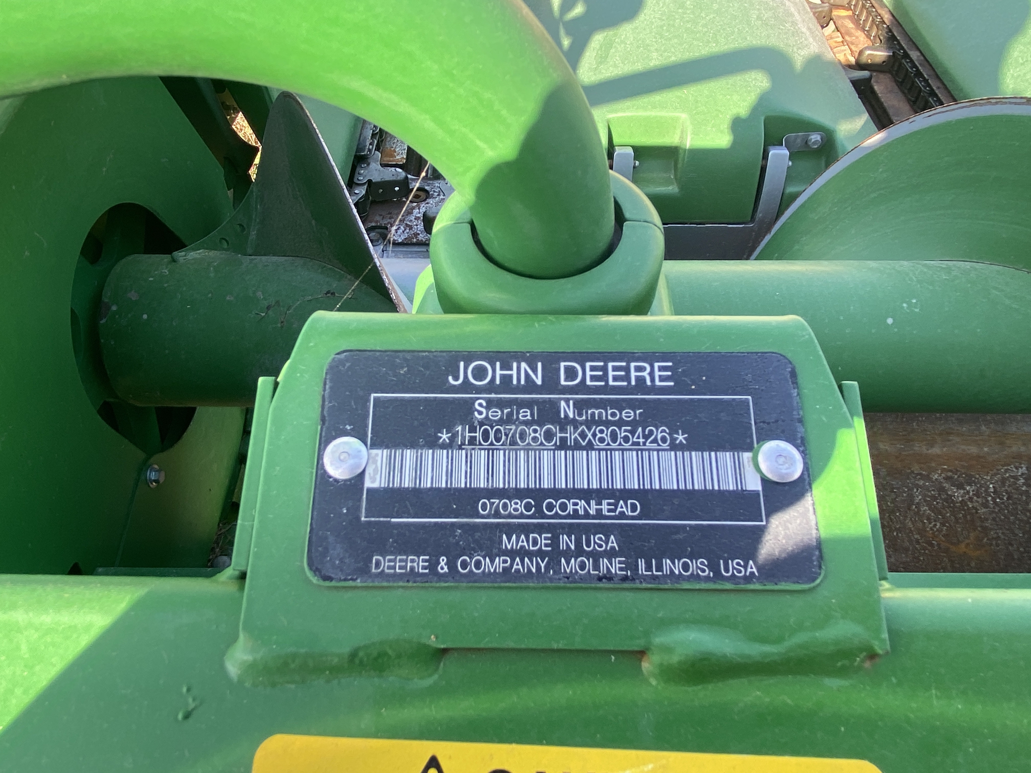 2019 John Deere 708C Image 10