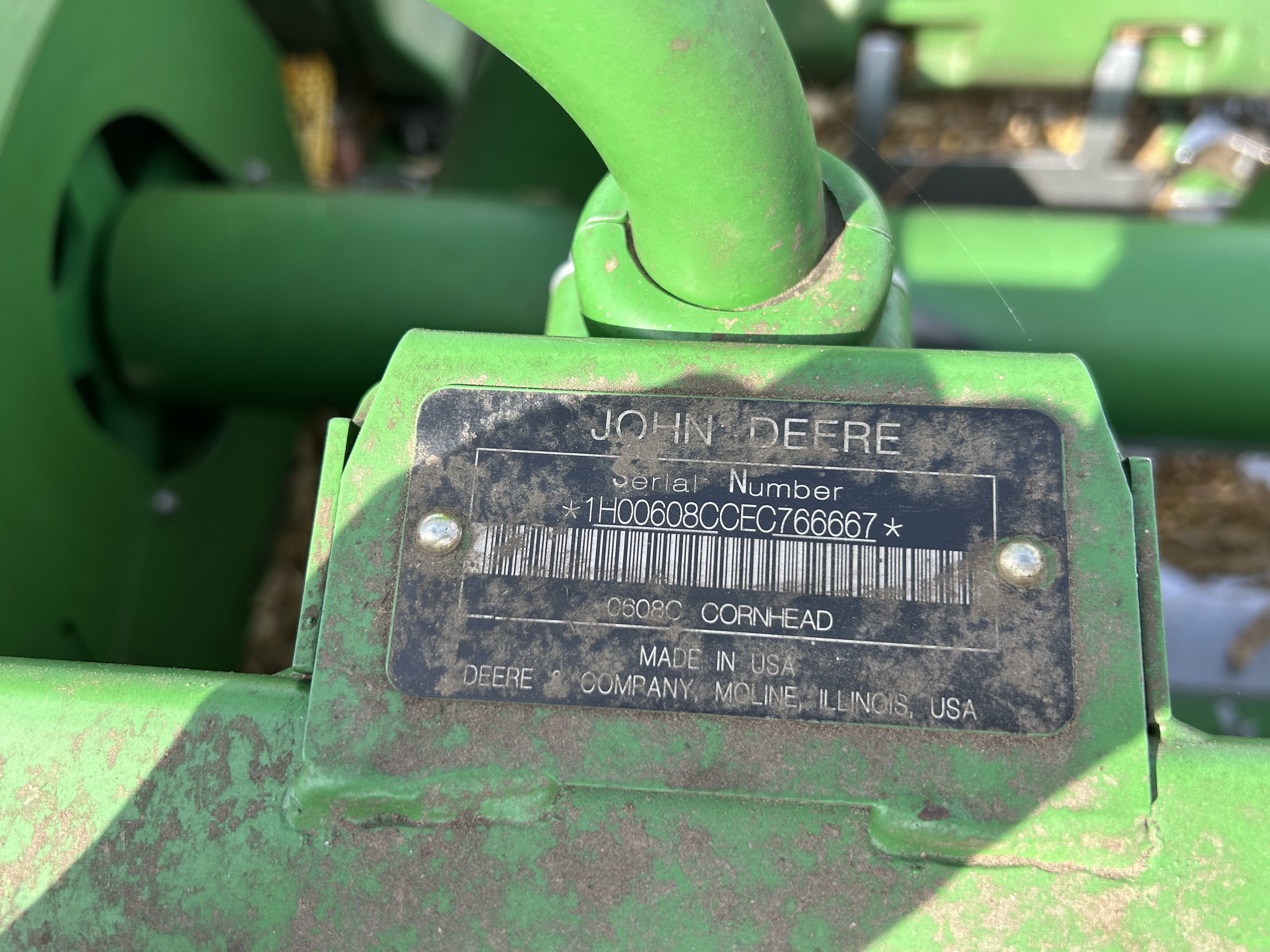  2014 John Deere 608C at Heritage Tractor in Roanoke, IL