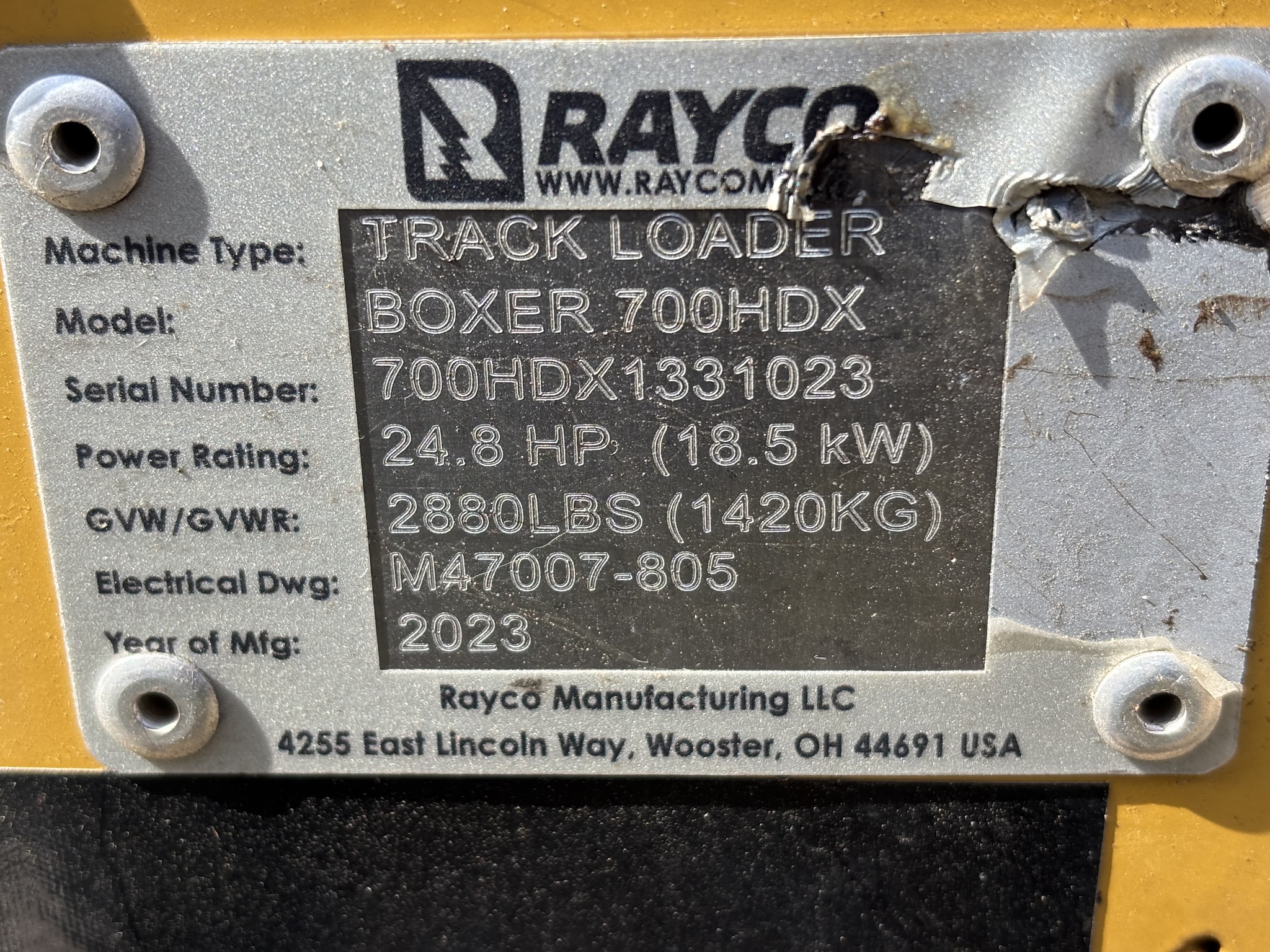 2023 Rayco HD700x Image 12