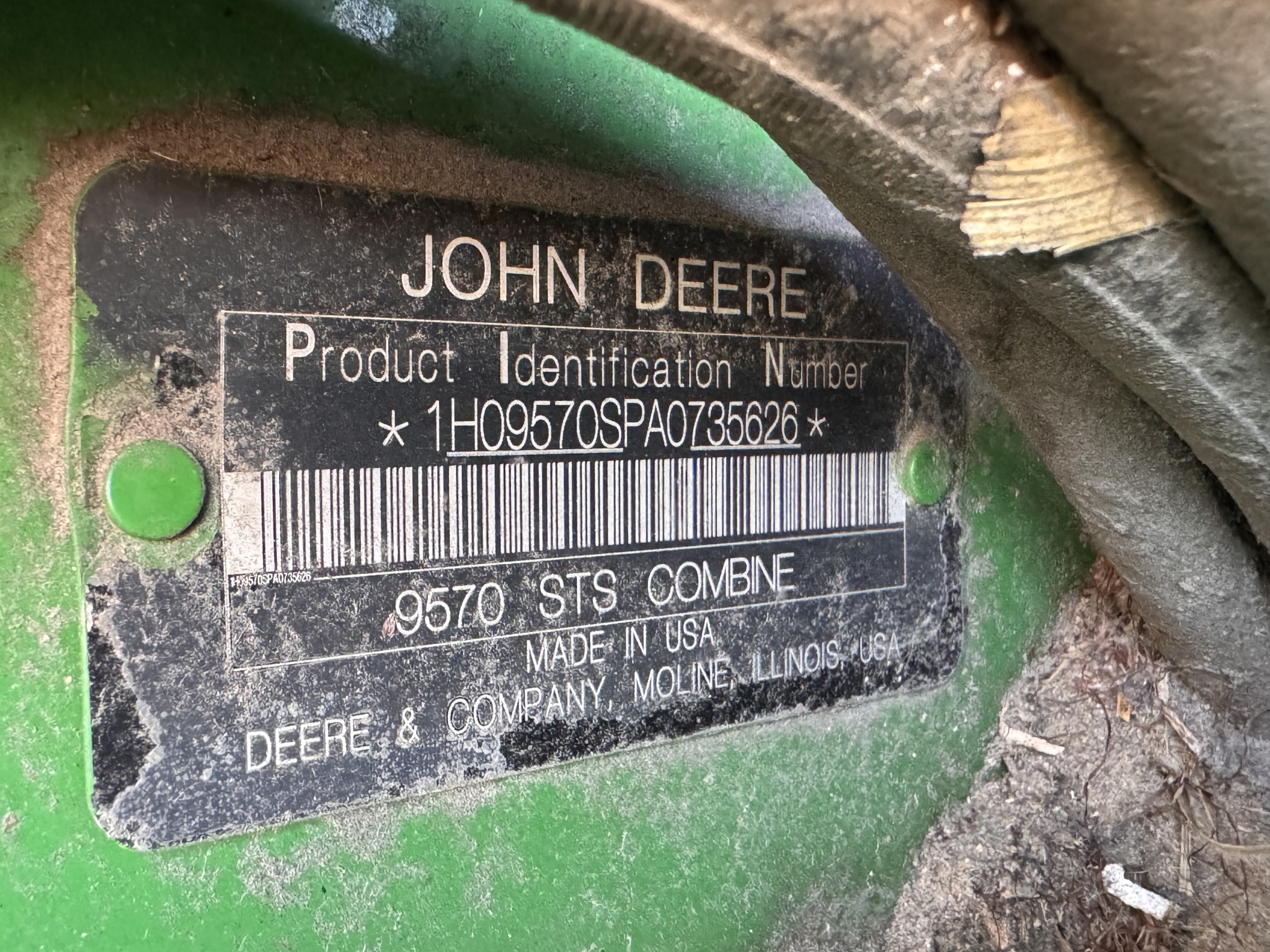  2010 John Deere 9570 STS at Heritage Tractor in Galesburg, IL