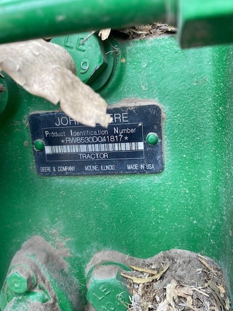 2009 John Deere 8530 Image 6