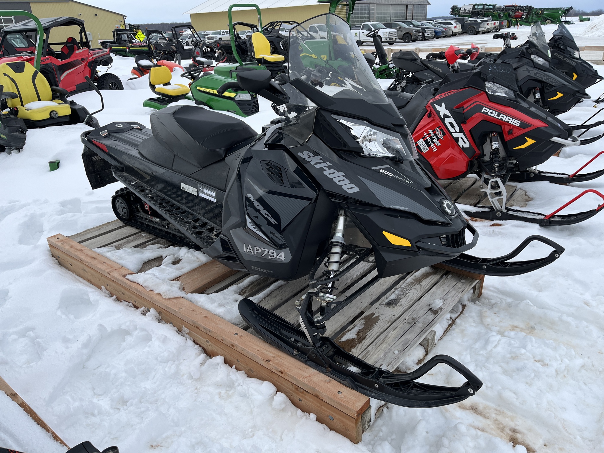 2018 Ski Doo MXZ 600 X Etec Snowmobiles