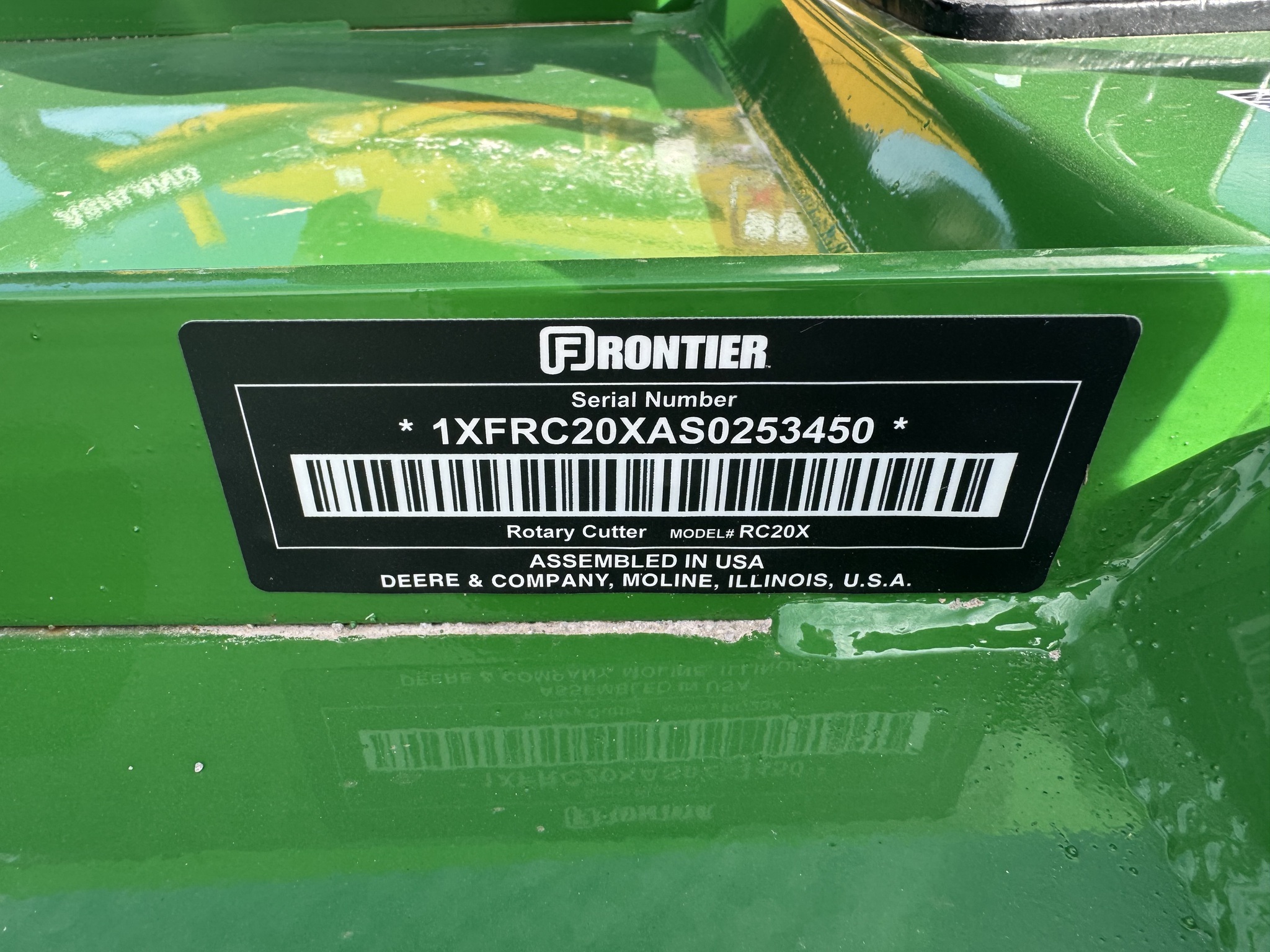  2025 Frontier RC2072 at Heritage Tractor in Pittsburg, KS