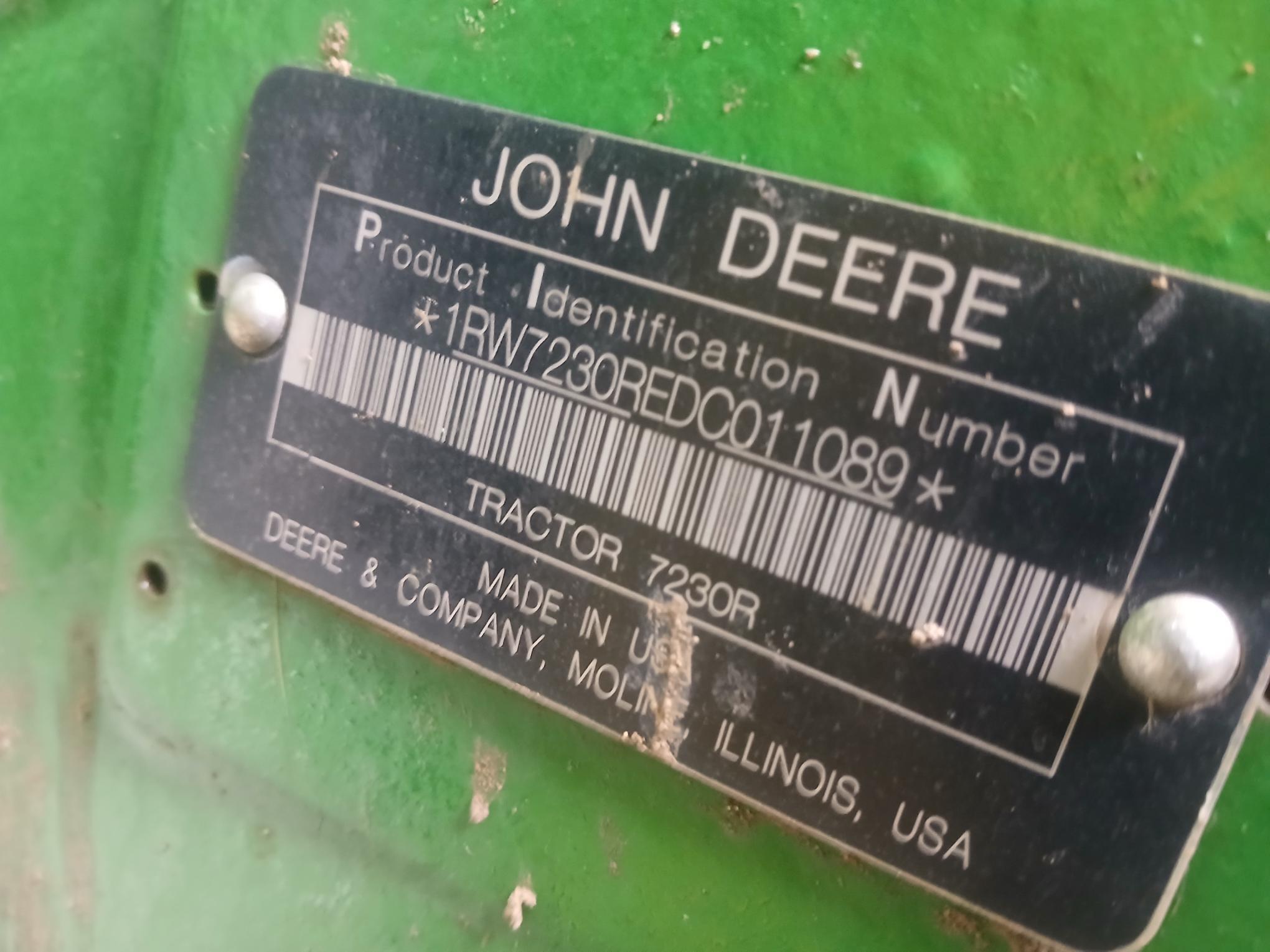 2013 John Deere 7230R Image 15