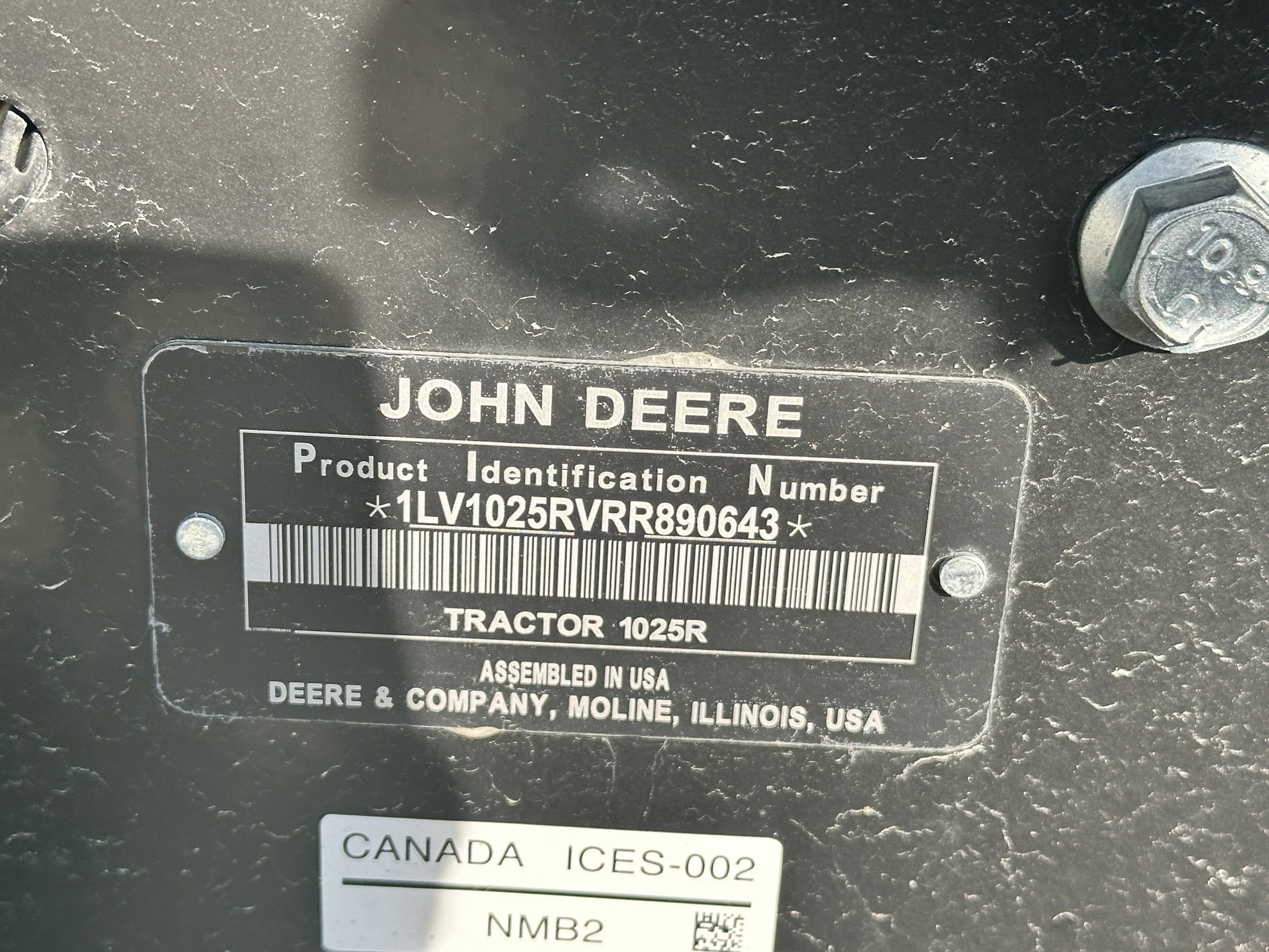  2024 John Deere 1025R at Heritage Tractor in Lexington, IL