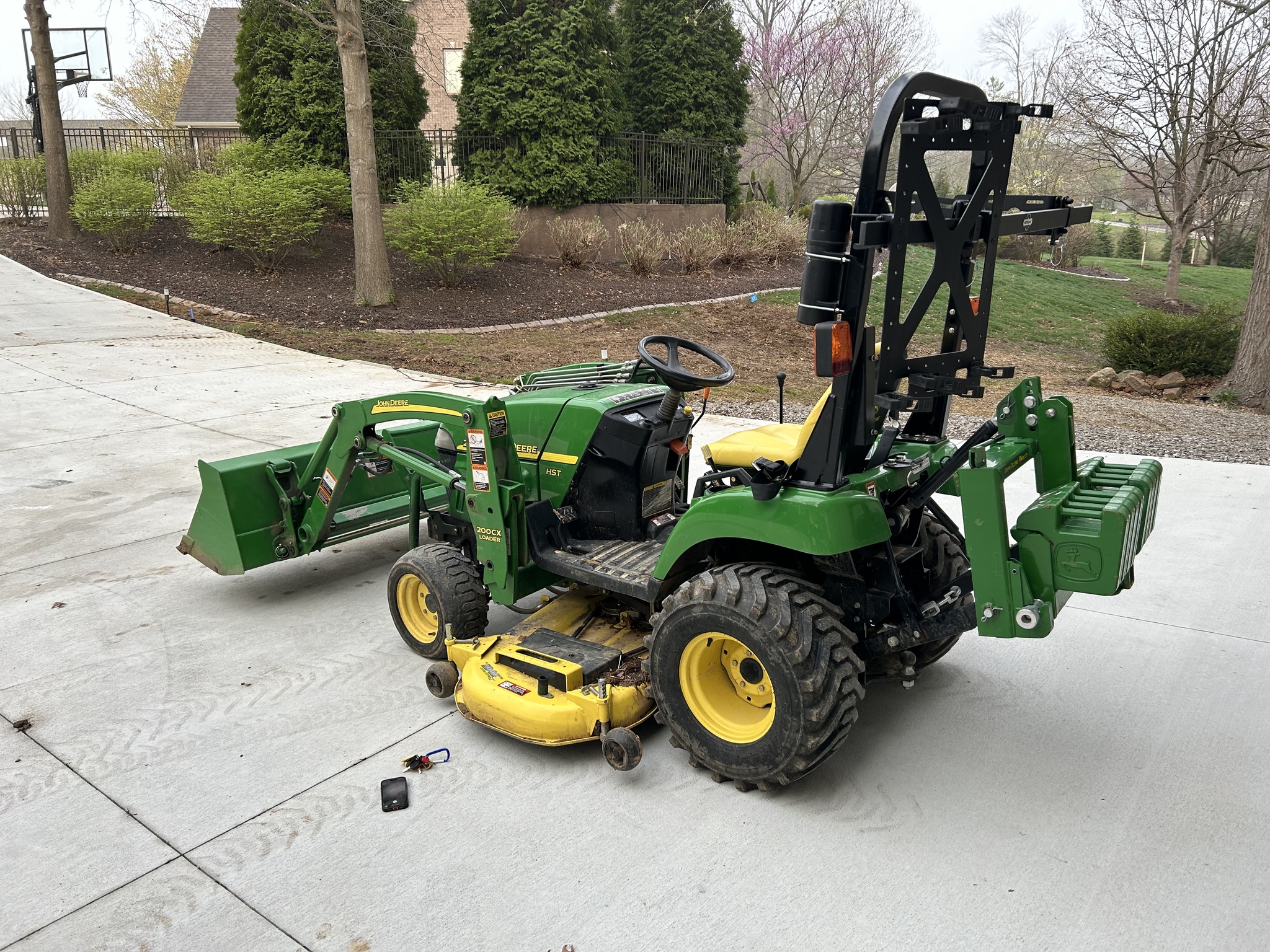 Used 2010 John Deere 2305 Compact Utility Tractors at Koenig Equipment in Franklin, IN - PhotoXL4