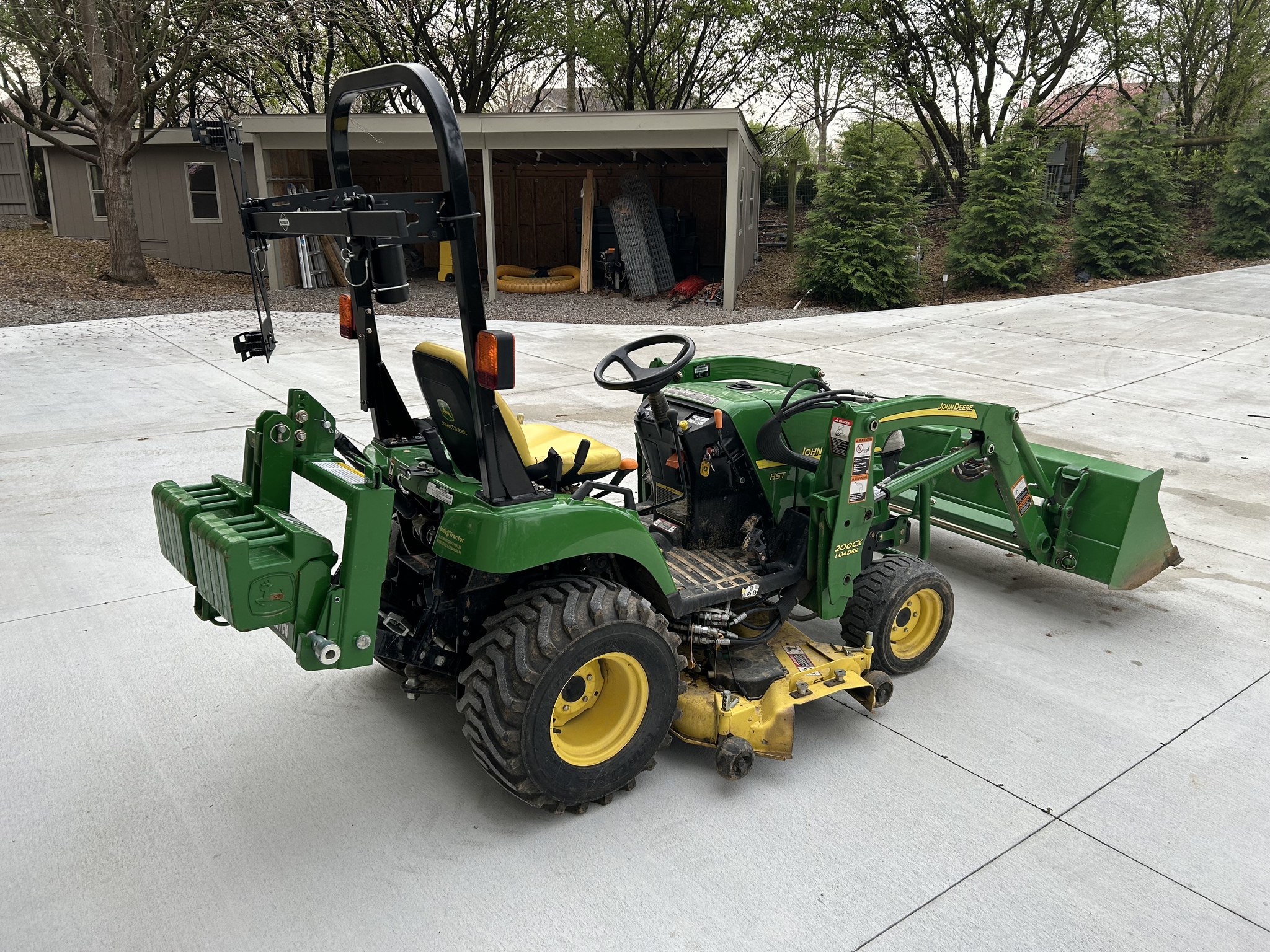 Used 2010 John Deere 2305 Compact Utility Tractors at Koenig Equipment in Franklin, IN - PhotoXL2