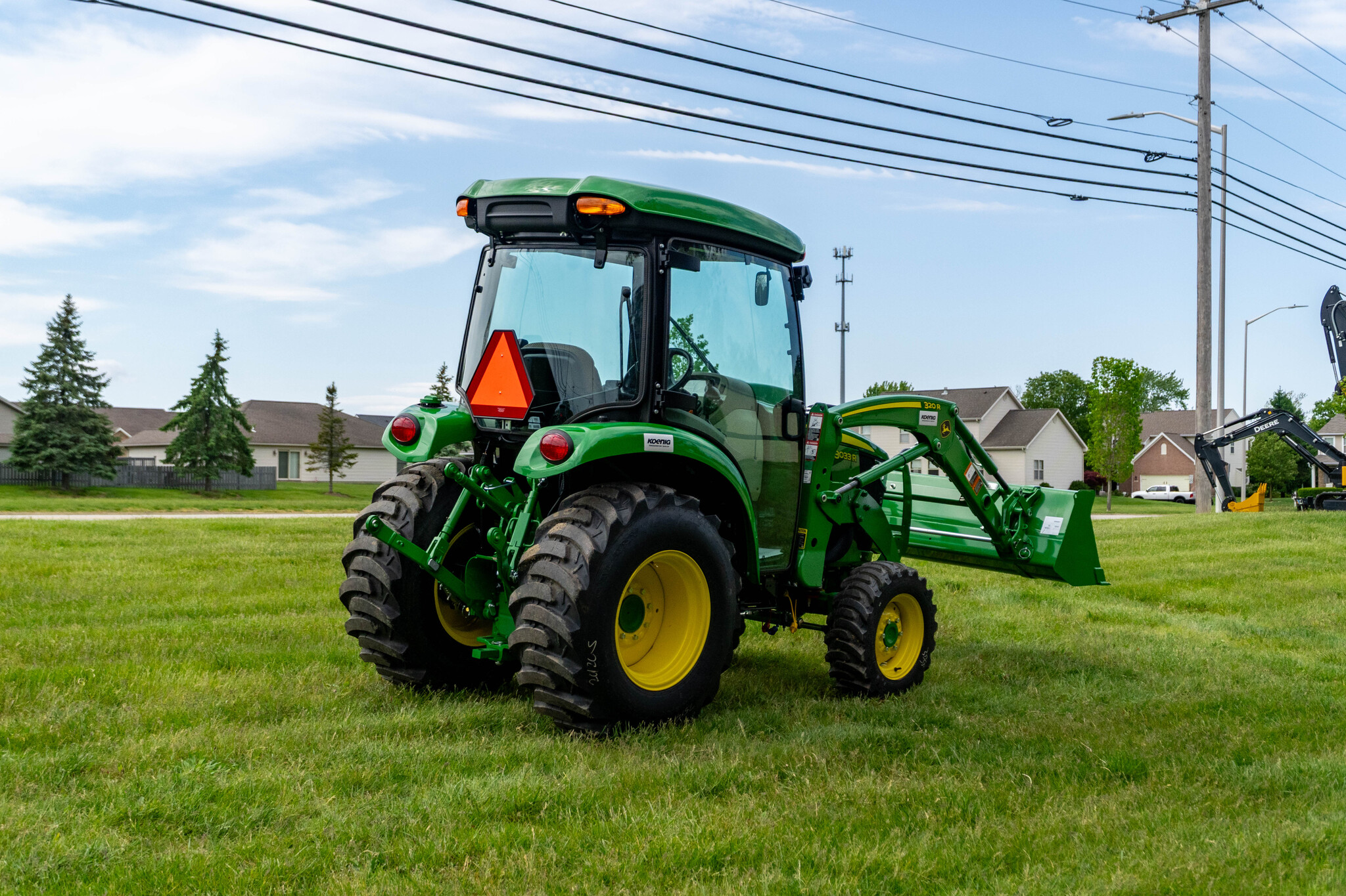 New In-Stock 2026 John Deere 3033R Compact Utility Tractors at Koenig Equipment in Tipp City, OH - PhotoXL8