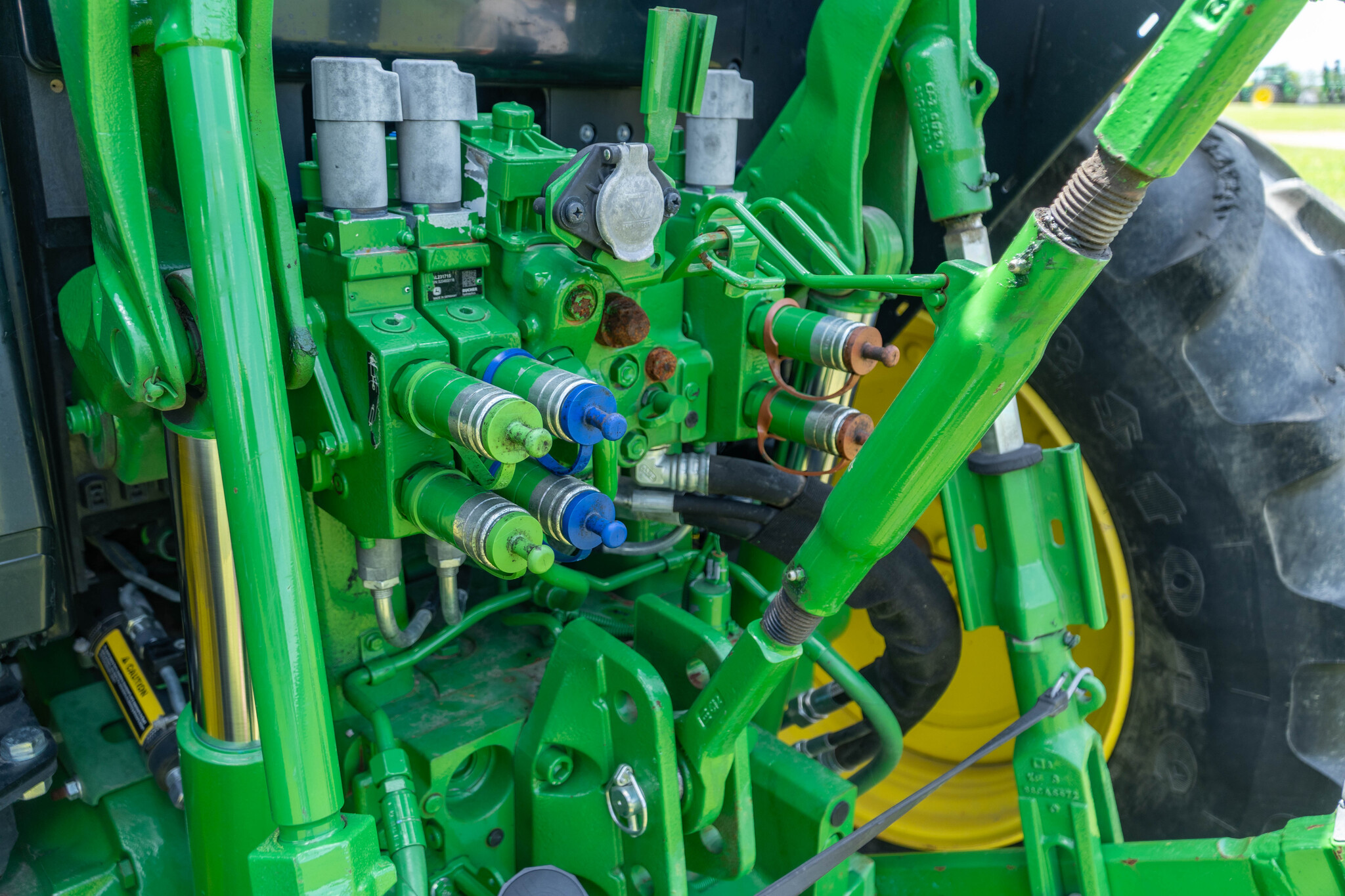 Used 2021 John Deere 6120M Utility Tractors at Koenig Equipment in Anna, OH - PhotoXL11
