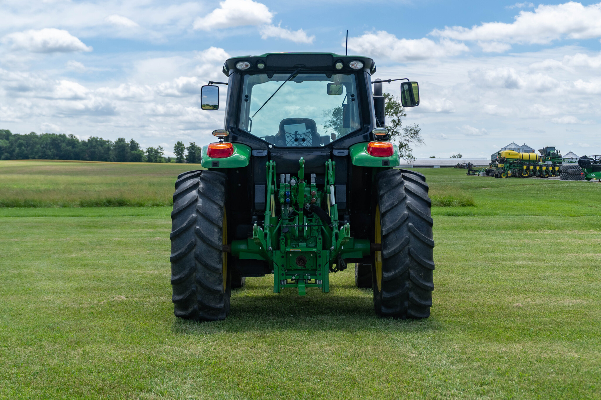 Used 2021 John Deere 6120M Utility Tractors at Koenig Equipment in Anna, OH - PhotoXL3