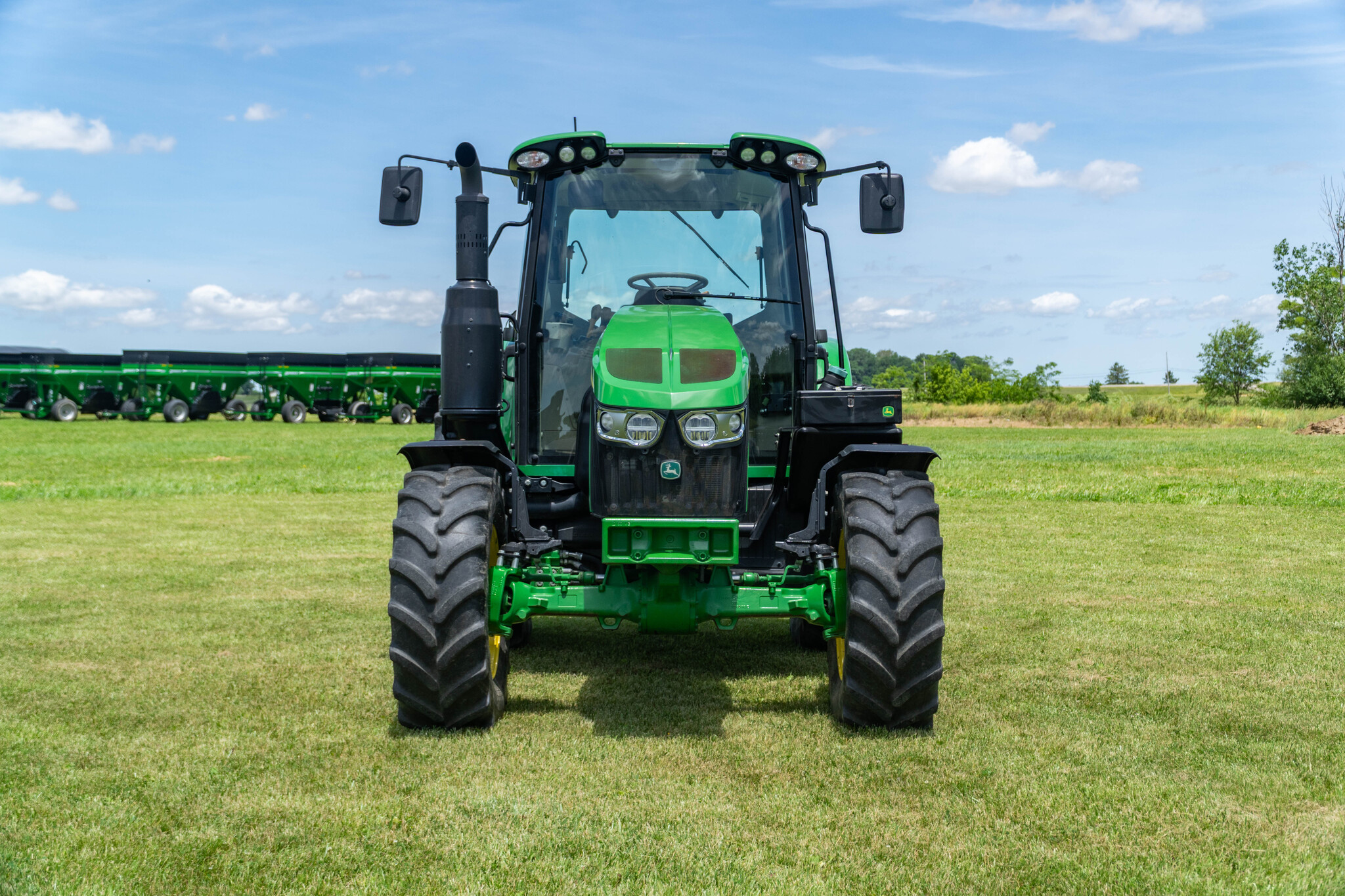 Used 2021 John Deere 6120M Utility Tractors at Koenig Equipment in Anna, OH - PhotoXL7