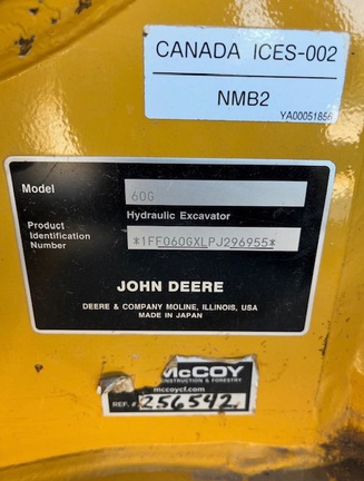 Photo of 2023 John Deere 60G