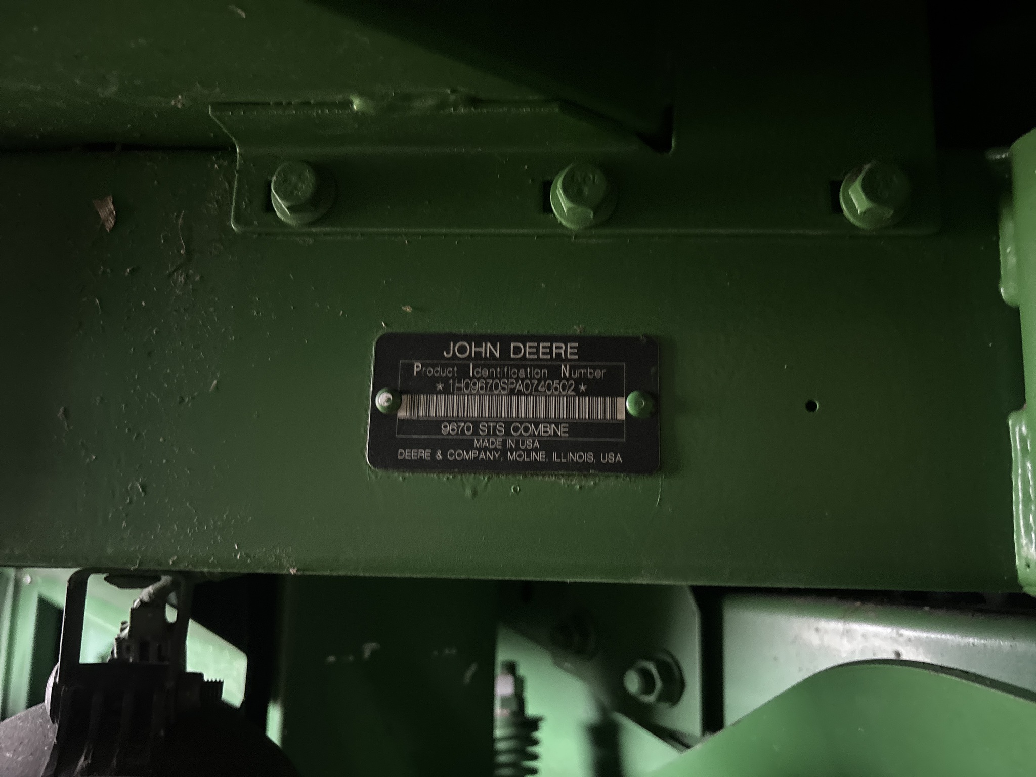 Used 2011 John Deere 9670 STS Combines at Koenig Equipment in Oxford, OH - PhotoXL63