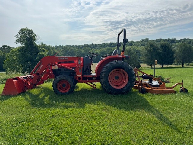 Used 2003 Kubota L3830 Compact Utility Tractors at Koenig Equipment in Greensburg, IN - PhotoXL4