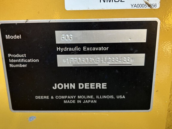 2017 John Deere 60G