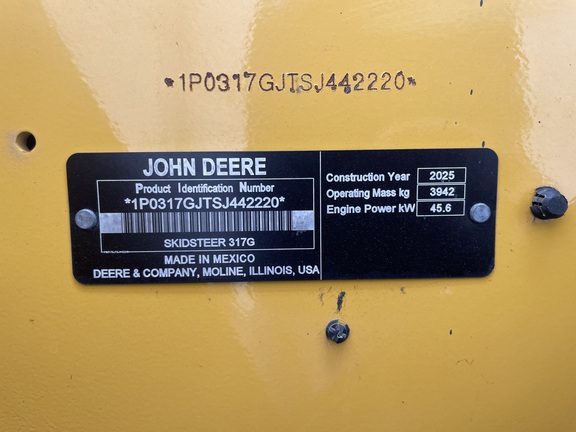 2025 John Deere 317G